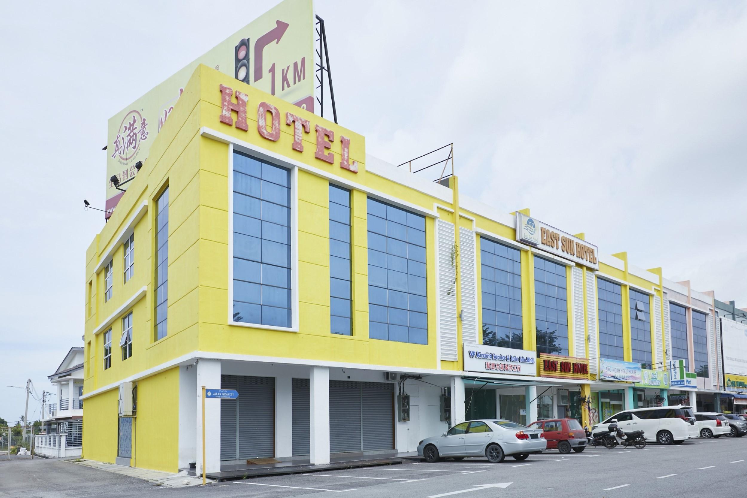 East Sun Hotel Sekinchan Bagian luar foto